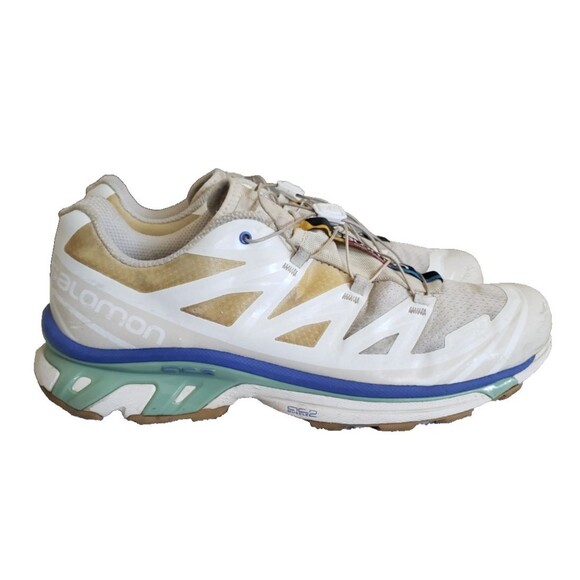 Salomon XT-6 Vanilla Ice Granite Green Size Men's Size 10.5 Hiking Shoes - Picture 2 of 11